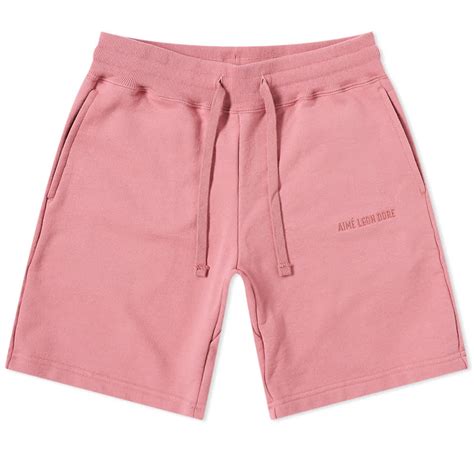 aime leon dior sweat shorts red|Tonal Logo Sweatpants .